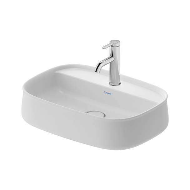 Duravit Zencha Çanak Lavabo 55 cm Batarya Banklı