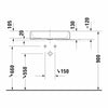 Duravit Qatego Çanak Lavabo 60 Cm Beyaz