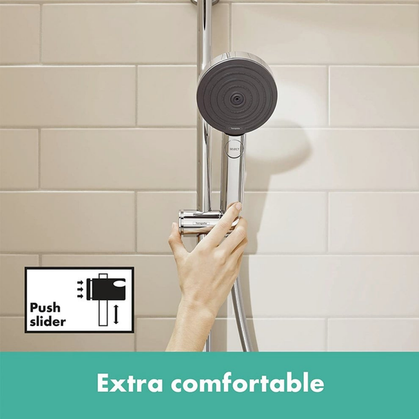 Hansgrohe Pulsify 105 3 Jet Sürgülü Duş Seti EcoSmart