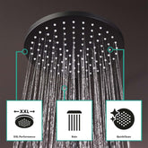 Hansgrohe Vernis Blend 200 Reno Duş Kolonu  Ecosmart Satin Siyah