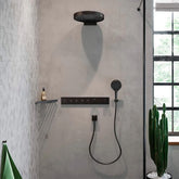 Hansgrohe Rainfinity Tepe Duşu 360 1jet Mat Siyah Krom