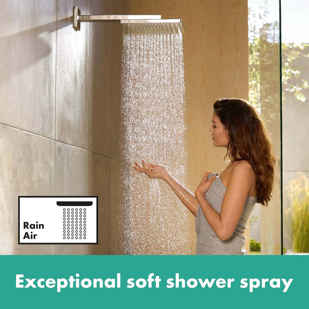 Hansgrohe Raindance E 300 1 Jet Tepe Duşu Duvardan Ecosmart