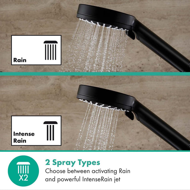 Hansgrohe Vernis Blend El Duşu Satin Siyah
