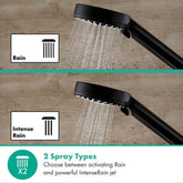 Hansgrohe Vernis Blend El Duşu Satin Siyah