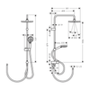 Hansgrohe Vernis Blend 200 Reno Duş Kolonu