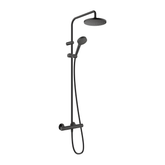 Hansgrohe Vernis Blend 200 1jet Duş Kolonu Termostat ile Siyah Renk