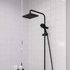 Hansgrohe Vernis Shape 230 Reno Duş Kolonu  Ecosmart Satin Siyah