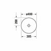 Duravit Sivida DuroCast Çanak Lavabo 40 Cm Mat Beyaz