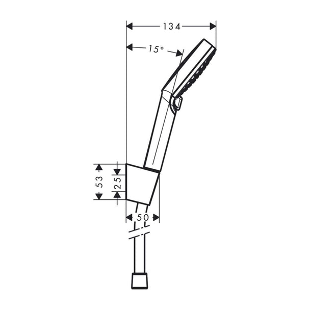 Hansgrohe Crometta Vario Porter Duş Seti 1.6 m