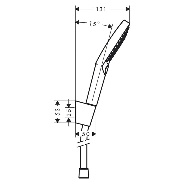 Hansgrohe Raindance Select S 120 3Jet Porter Duş Seti 1.6 m