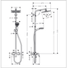 Hansgrohe Crometta S240 1 Jet Duş Kolonu