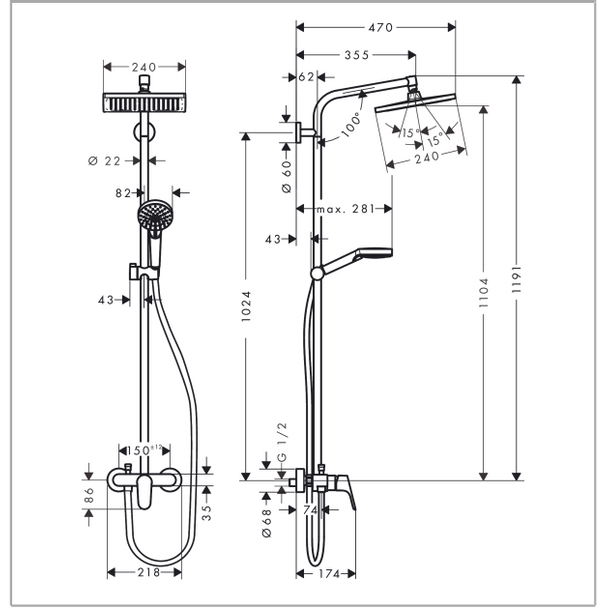 Hansgrohe Crometta
