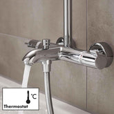 Hansgrohe Crometta E240 Termostatik Duş Kolonu Gagalı