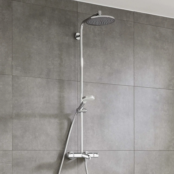 Hansgrohe Crometta S240 Termostatik Duş Kolonu Gagalı