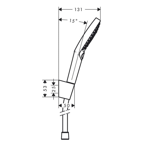 Hansgrohe Raindance Select S 120 3Jet Porter Duş Seti 1.25 m