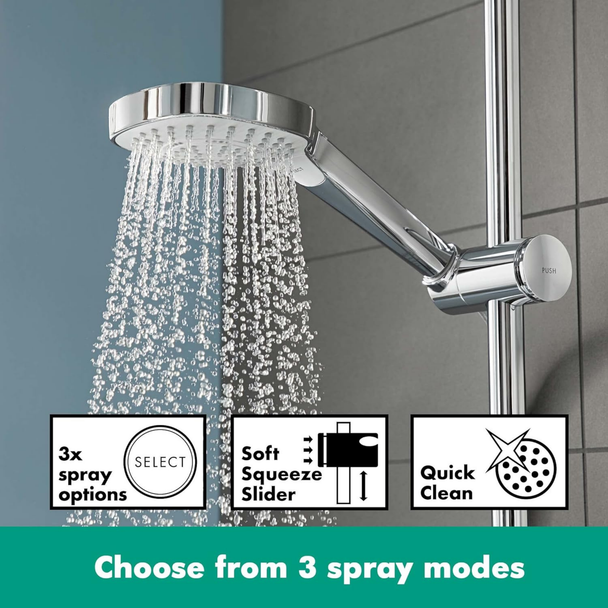 Hansgrohe Croma E 280 Termostatik Duş Kolonu