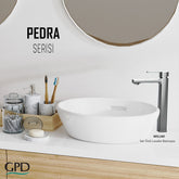 GPD Pedra Yüksek Lavabo Bataryası 239 Krom