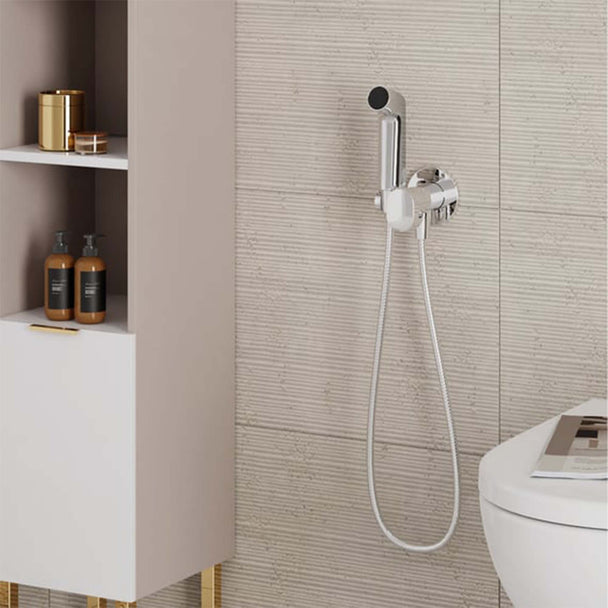 Hansgrohe Bidette 1Jet Ecosmart Krom 125cm
