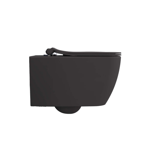 Isvea Vea Cubo Rimless Antrasit Asma Klozet