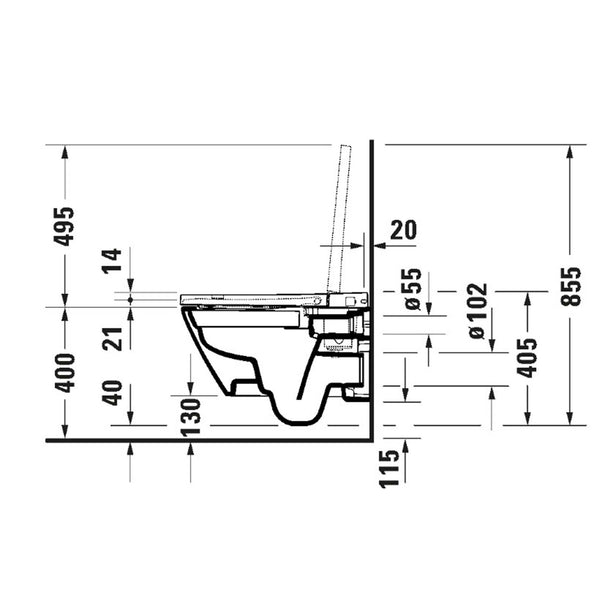 Duravit SensoWash D-Neo Akıllı Klozet Seti