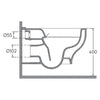 Isvea Soluzione Xl Compact Rimless Asma Klozet
