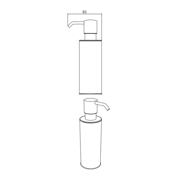Bocchi Tezgah Üstü Sıvı Sabunluk 200 ml