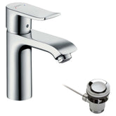 Hansgrohe Metris Lavabo Bataryası 110 Sifon Kumandalı