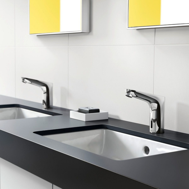 Hansgrohe Focus E2 Fotoselli Lavabo Bataryası Elektrikli