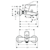 Hansgrohe Focus Banyo Bataryası