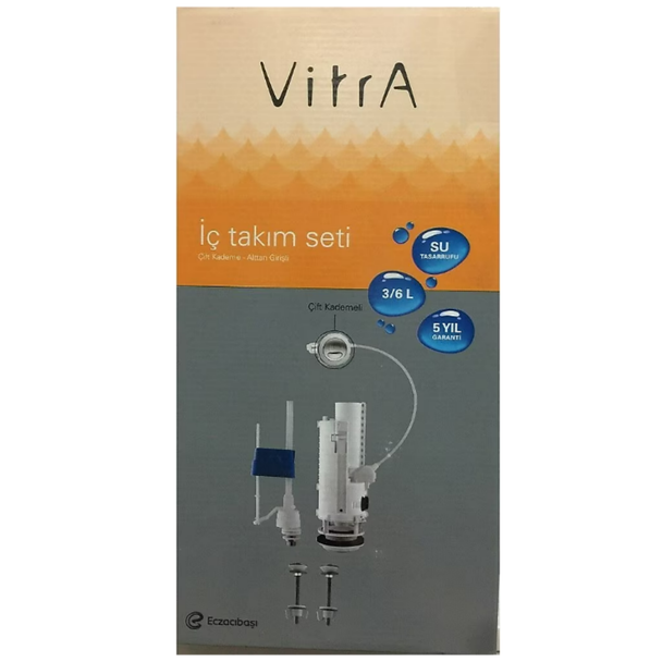 Vitra İç Takım Basmalı 3/6 lt