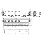 Hansgrohe RainSelect İç Set 3 Çıkış