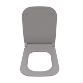 Isvea Z80 Duroplast Klozet Kapağı Yavaş Kapanan Stone Grey