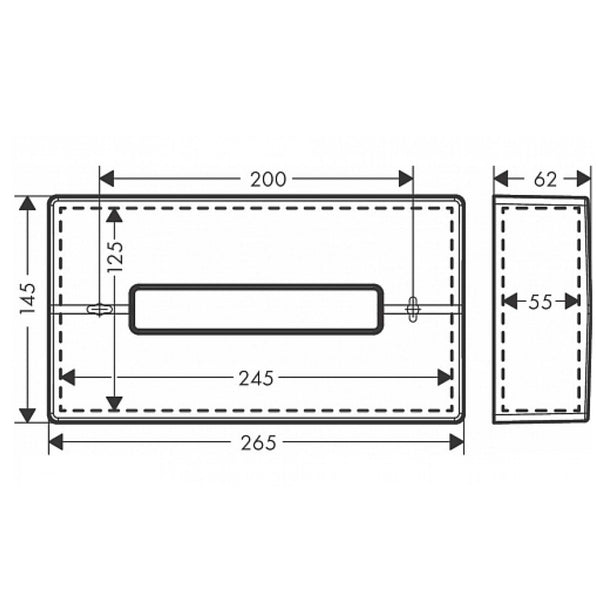 Hansgrohe AddStoris Mendil Kutusu Bronz