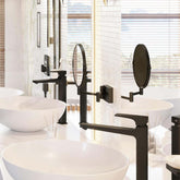 Hansgrohe AddStoris Makyaj Aynası Satin Siyah