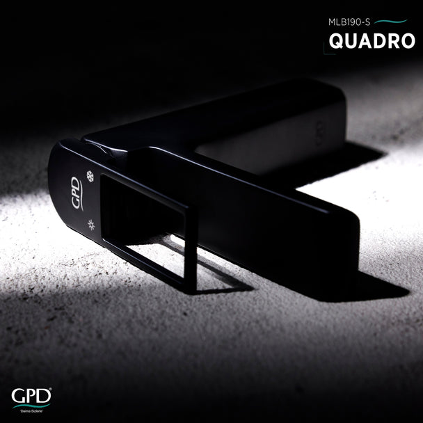 GPD Quadro Lavabo Bataryası Siyah