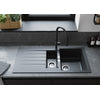 Hansgrohe S520-F530 Ankastre Granit Eviye Otomatik Gider Seti ile