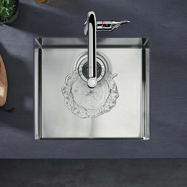 Hansgrohe S719-U500 Tezgah Altı Çelik Eviye 500