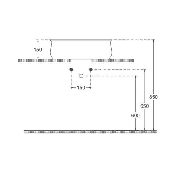 Fluido 47cm Bas-Aç Set 