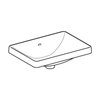 Geberit VariForm Tezgah Üstü Lavabo Dikdörtgen 55 cm