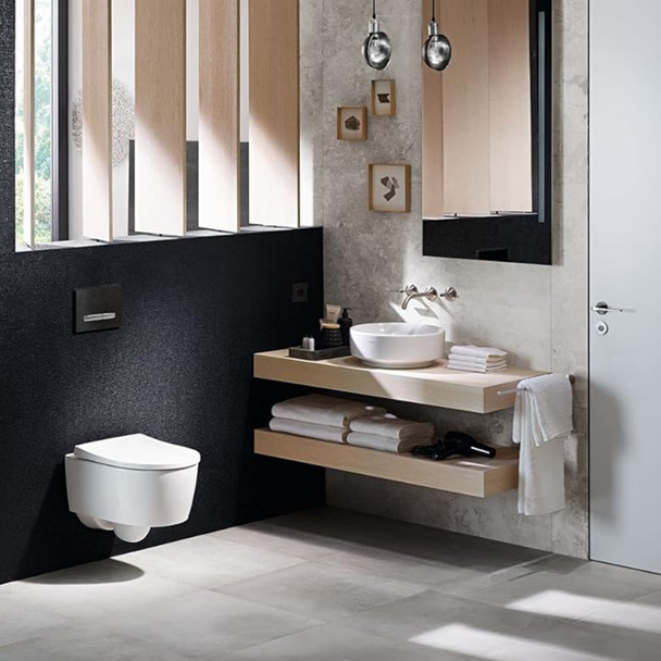 Geberit VariForm Çanak Lavabo 40 cm Yuvarlak