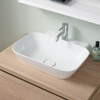 Geberit One Çanak Lavabo Dikey Çıkışlı 50 x 42,5 cm Batarya Delikli