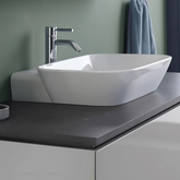 Geberit One Çanak Lavabo Dikey Çıkışlı 50 x 42,5 cm Batarya Delikli
