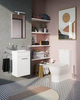 Vitra Mia Banyo Dolabı + Ayna Seti 40 cm Beyaz