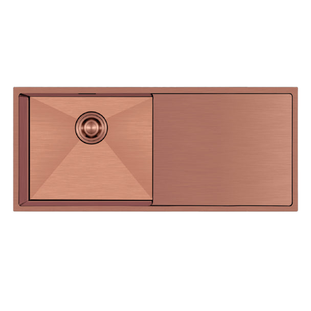 Crauf Via Bella 100 x 45 Cm Tezgah Altı Damlalıklı Eviye Sağ/Sol