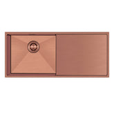 Crauf Via Bella 100 x 45 Cm Tezgah Altı Damlalıklı Eviye Sağ/Sol