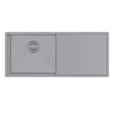 Crauf Via Bella 100 x 45 Cm Tezgah Altı Damlalıklı Eviye Sağ/Sol