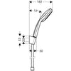 Hansgrohe Croma 100 Vario Porter S Duş Seti 1.6 m