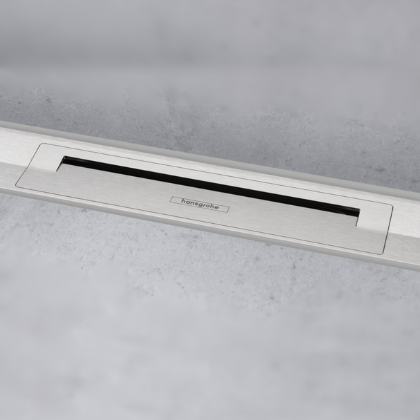 Hansgrohe RainDrain Flex Duş Kanalı 70 cm Kesilebilir Paslanmaz Çelik + İç Set
