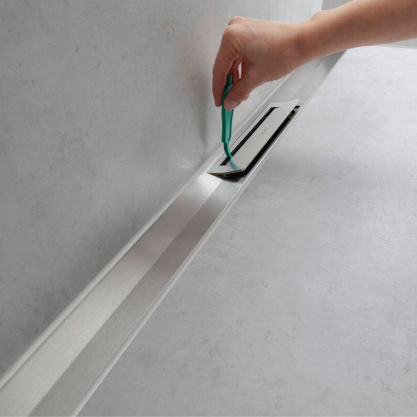 Hansgrohe RainDrain Flex Duş Kanalı 70 cm Kesilebilir Paslanmaz Çelik + İç Set