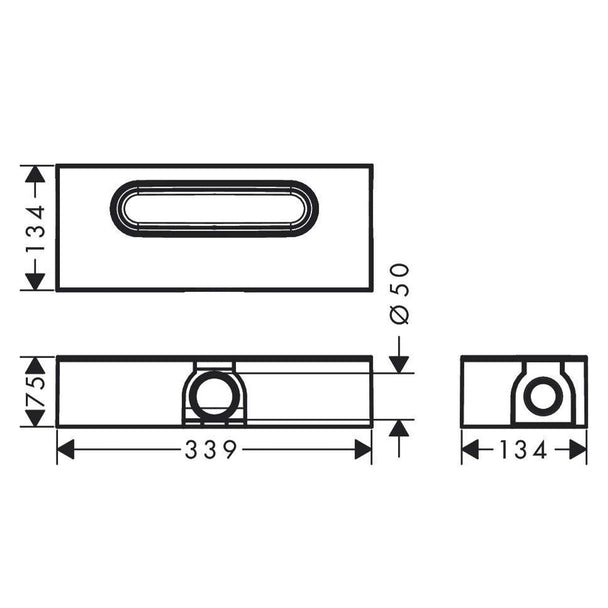 Hansgrohe RainDrain Flex Duş Kanalı 70 cm Kesilebilir Parlak Altın + İç Set
